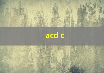 acd c